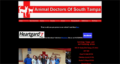 Desktop Screenshot of animaldoctorstampa.com